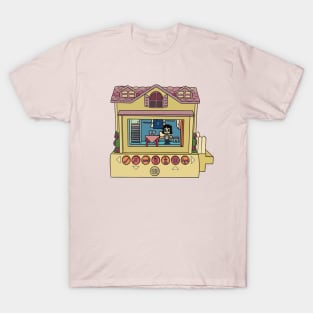 Pixel Chix Yellow House T-Shirt